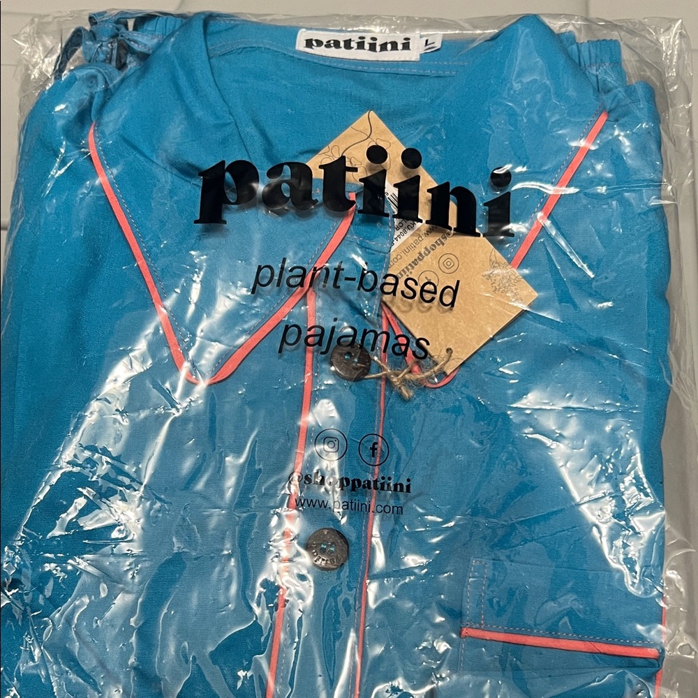 Blue Women's Pajama Set